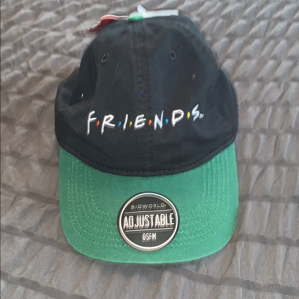 Friends Black and Green Cap